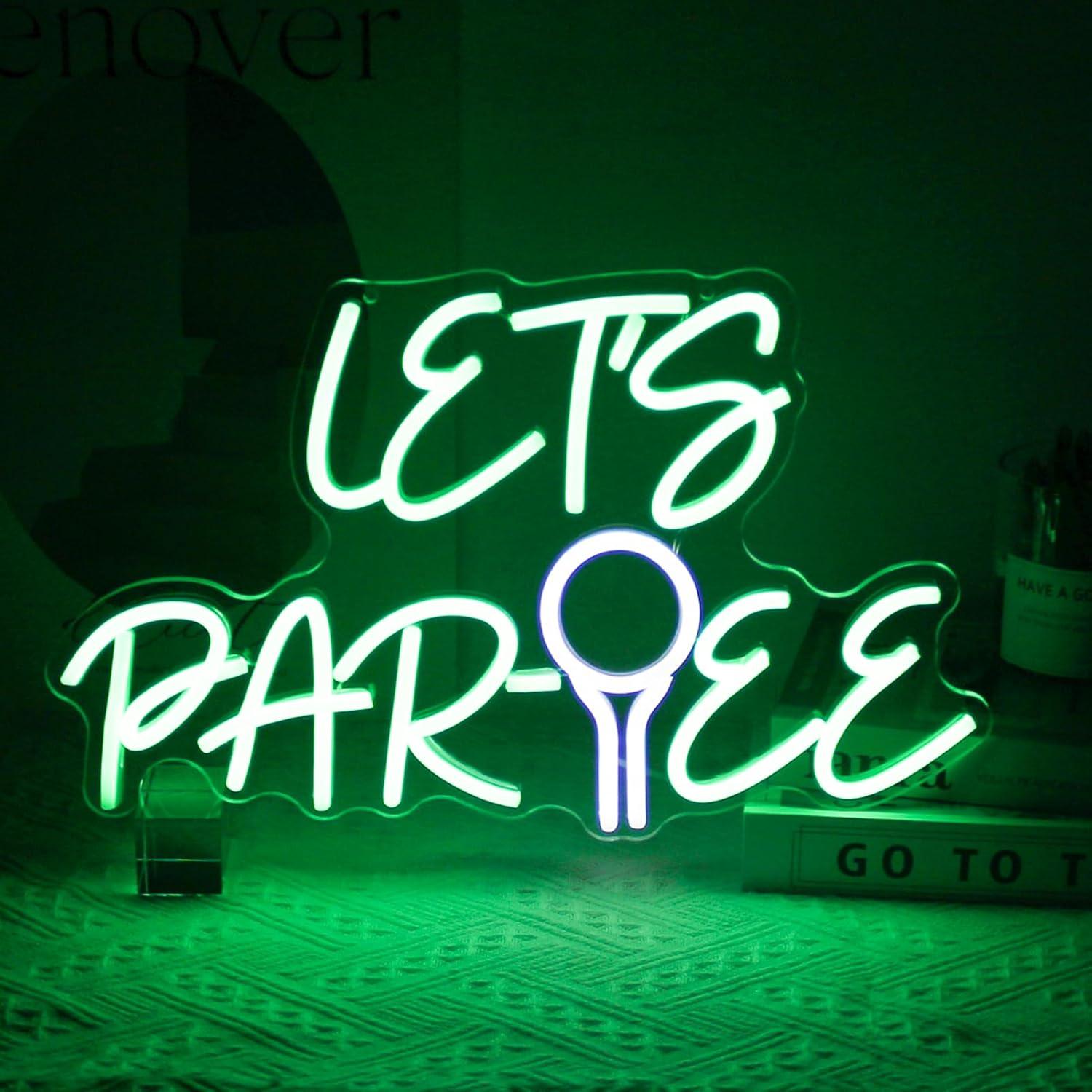 Neon Sign Party - Lampu Neon LED USB Dimmable Bentuk