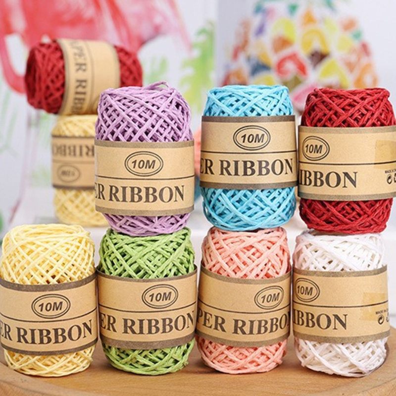 Papercraft Supply Ribbon - Perlengkapan Kerajinan Pita Kertas untuk Tenun