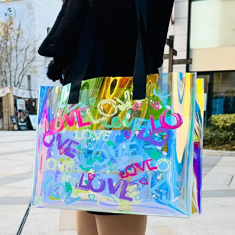 Event & Party Supply - Tas Tangan Modis Bermotif Cetak Laser