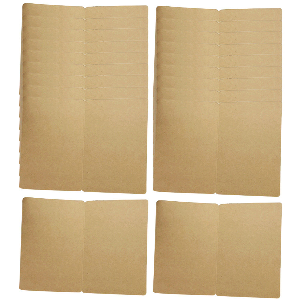 Papercraft Supply Invitation - 20Pcs Kartu Kosong Rustic Kertas Kraft