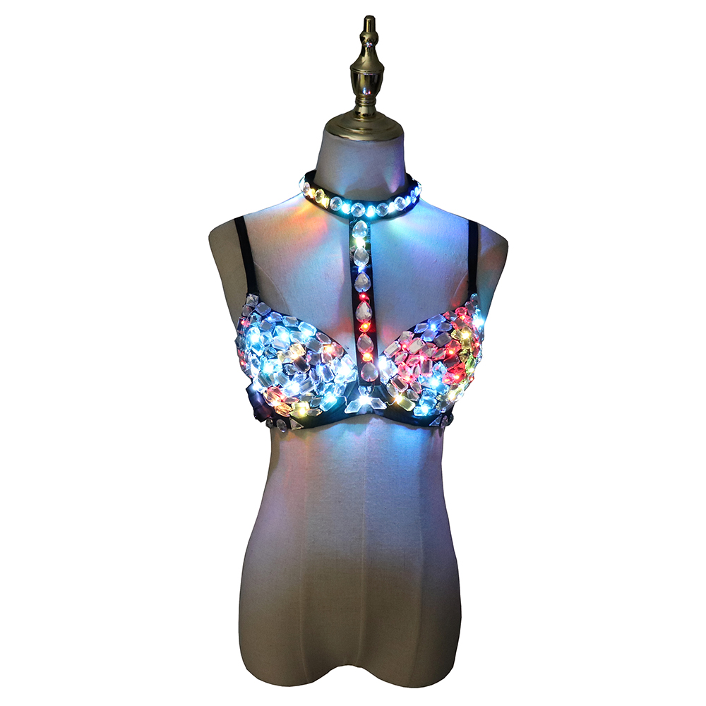 Event Party Dj - Klub malam Ds Seksi LED Bra