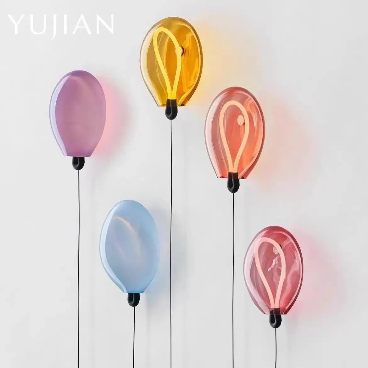 Led Balloon Light - Lampu Dinding Dekorasi LED Balon Kaca