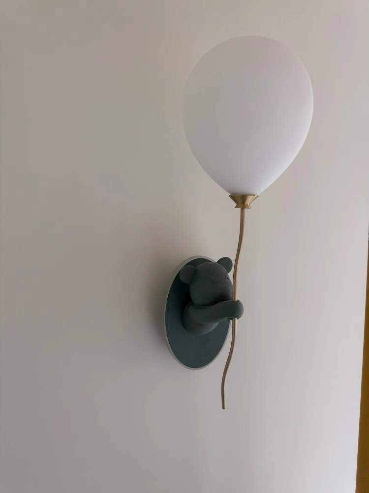 Led Balloon Light - Lampu Dinding Beruang Kreatif Lampu Balon