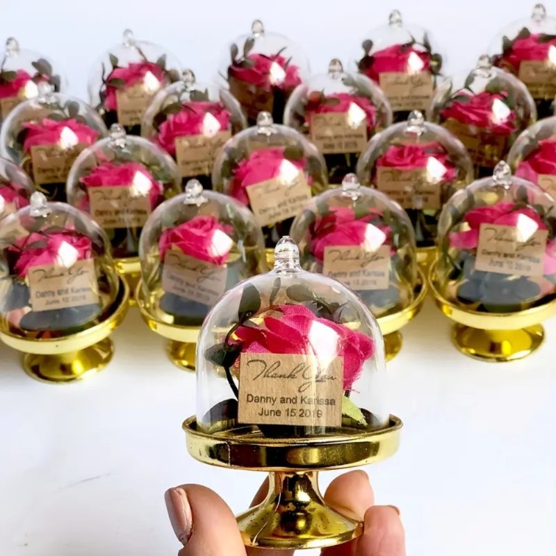 Party Event Supply Store - 24 Buah Kotak Permen Plastik Mini