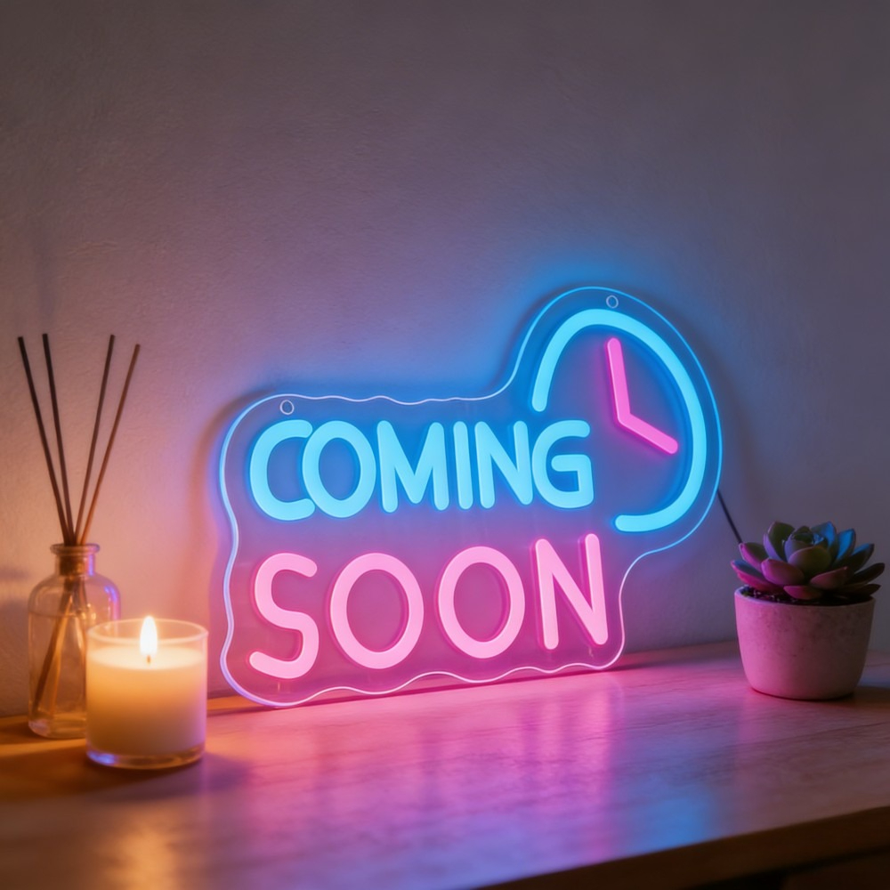 Event Launch Party - Neon Sign LED Light USB Rechargeable