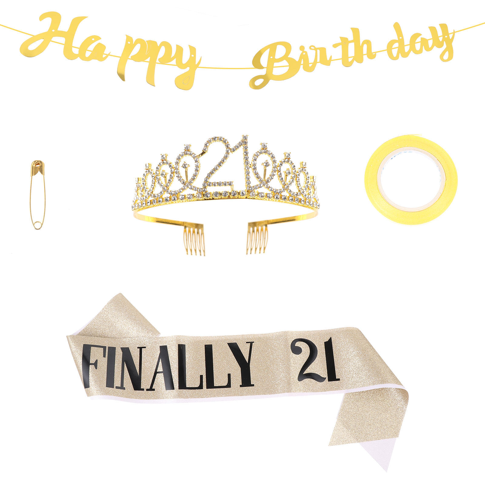 1Set Mahkota Ulang Tahun Berki - Birthday Sash Glitter ulasan dan harga