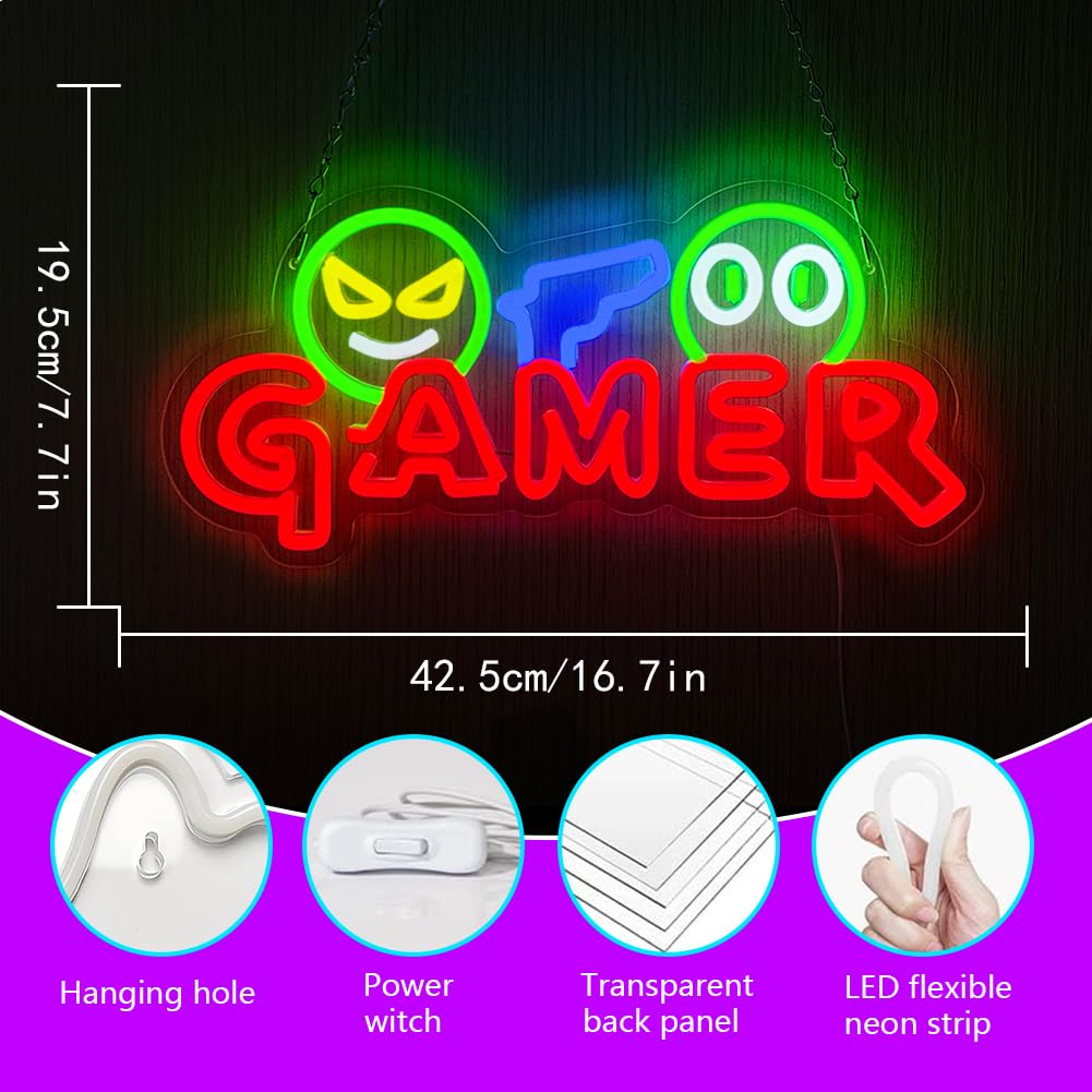 Lampu Dinding LED Neon Sign Ga - Neon Sign Party ulasan dan harga