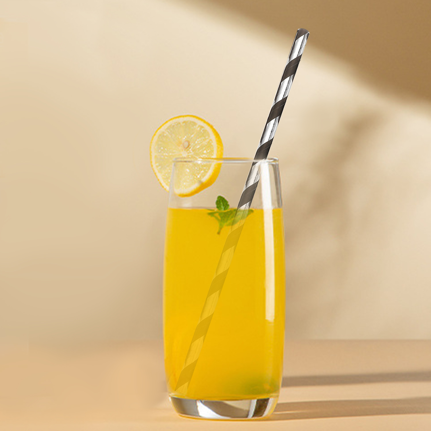 25 Pcs sedotan kertas sekali p - Paper Straw Color ulasan dan harga