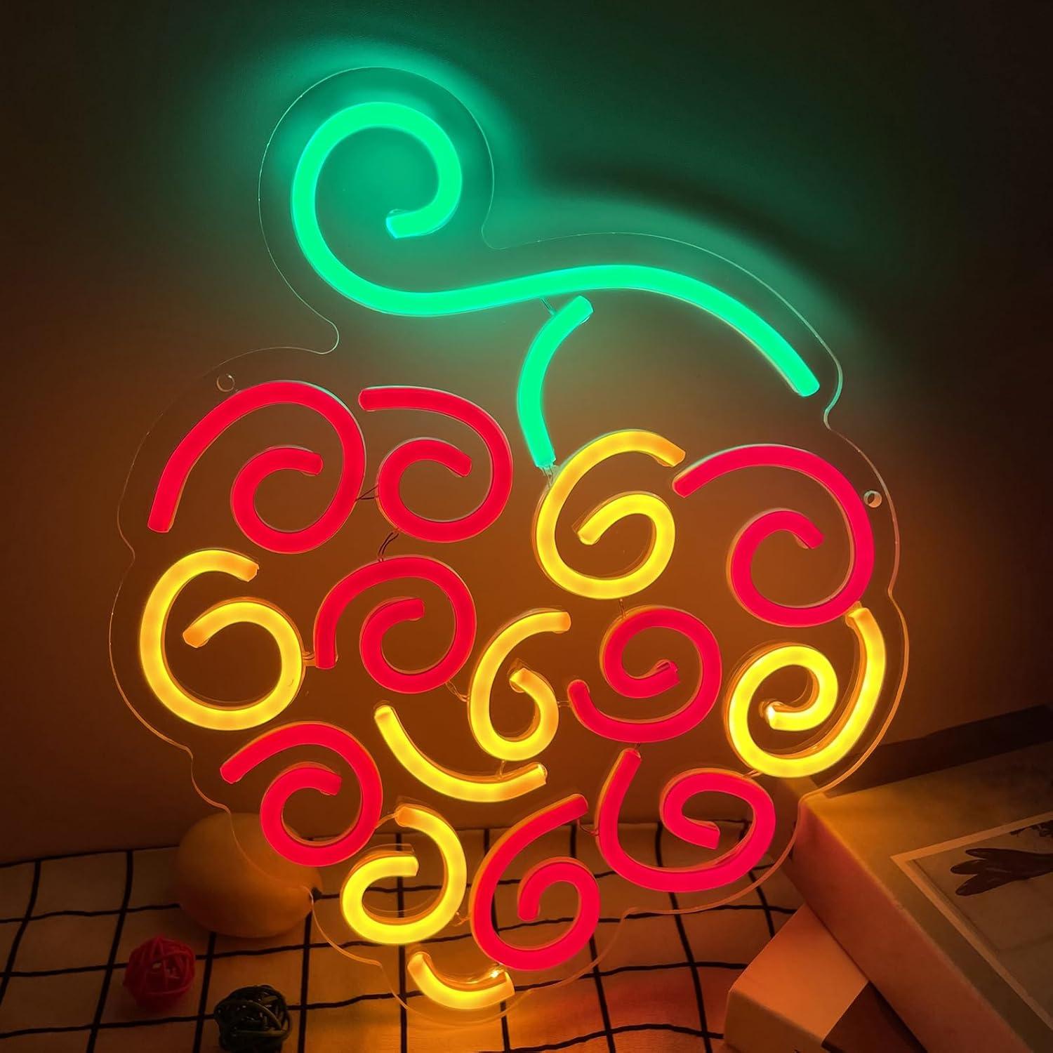 Lampu LED USB Cyber Fruit Neon - Neon Sign Party ulasan dan harga