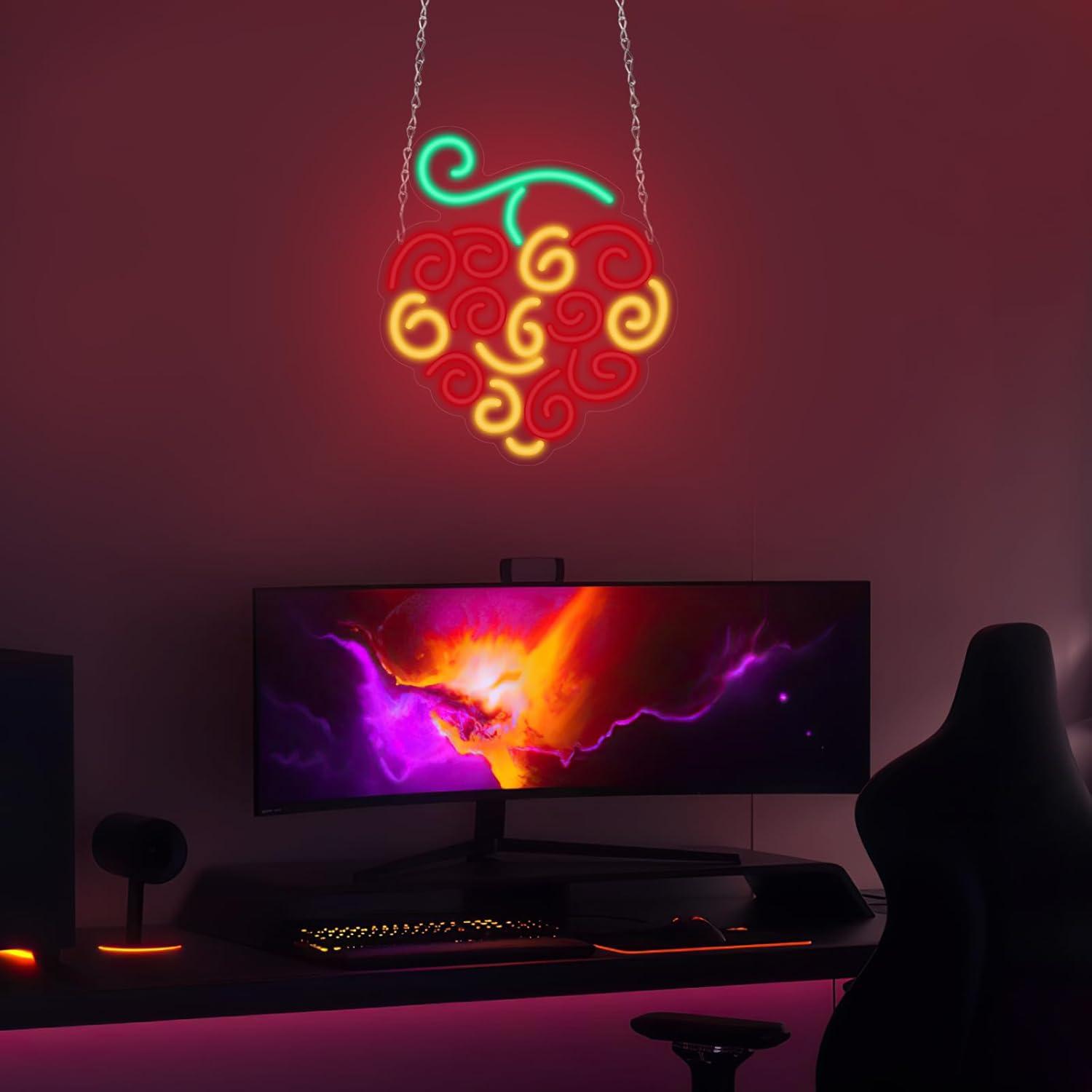 Lampu LED USB Cyber Fruit Neon - Neon Sign Party ulasan dan harga