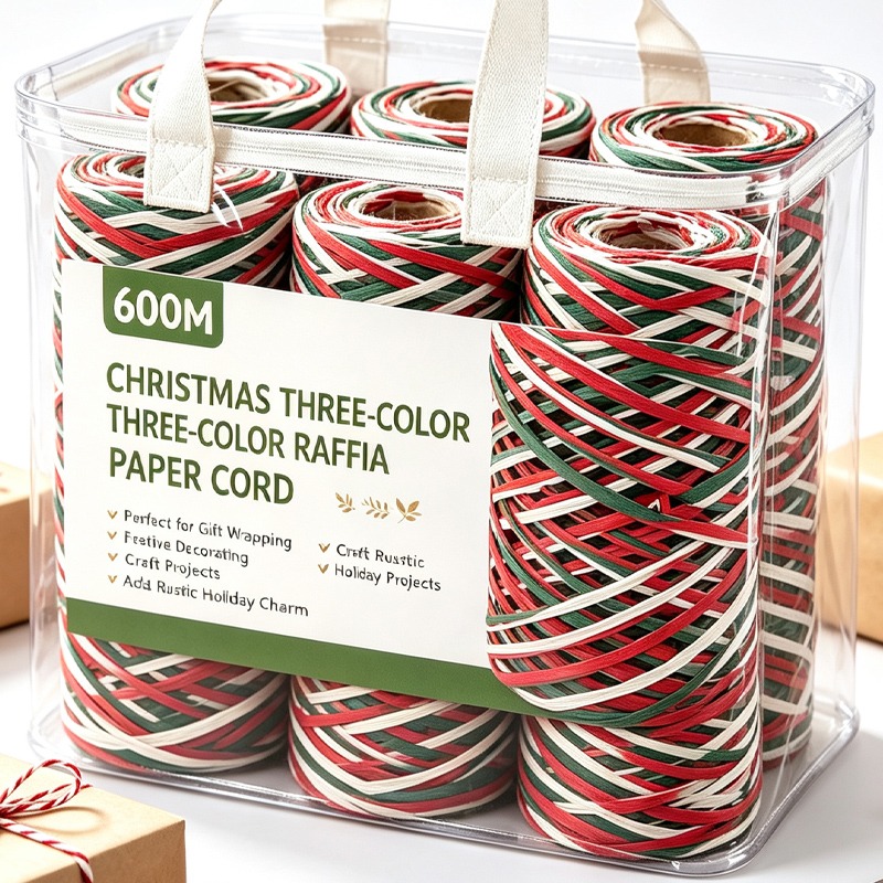 Pita Kertas Raffia 150/600M, T - Papercraft Supply Ribbon ulasan dan harga
