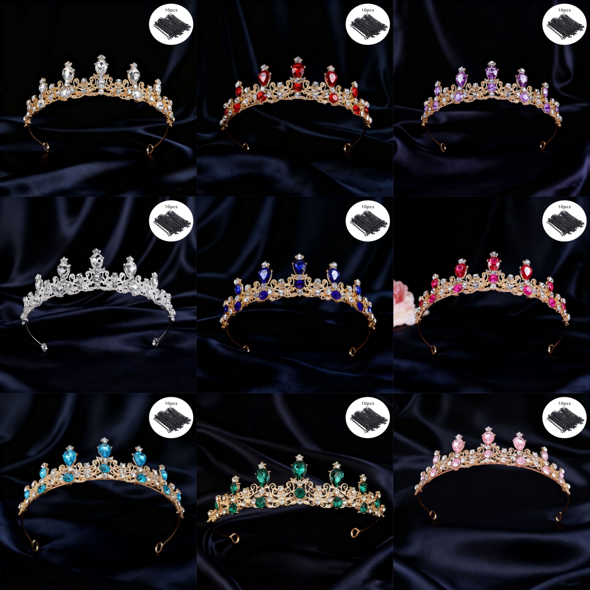 Tiara Pengantin Mahkota Ratu B - Event & Party Supply ulasan dan harga