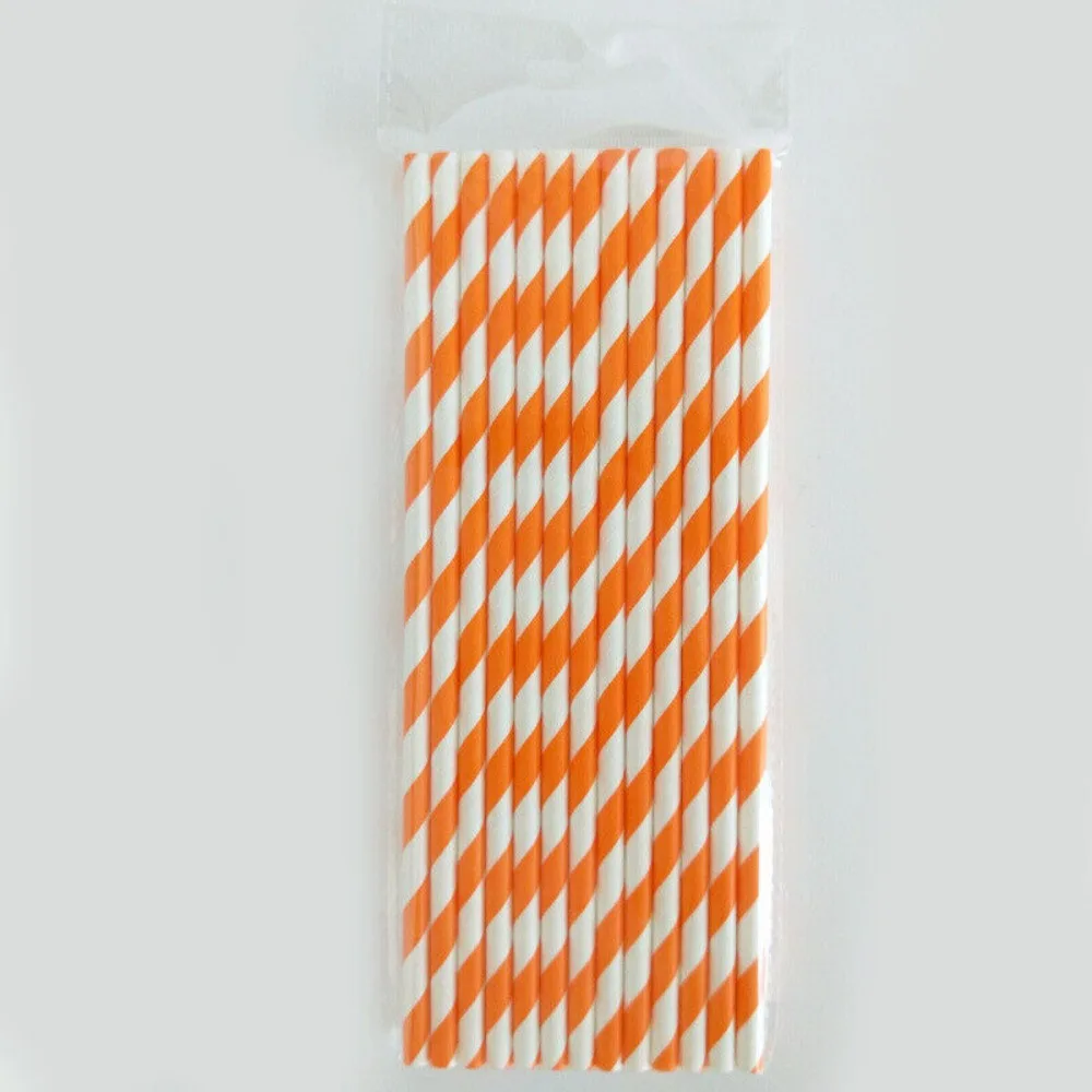 100 Sedotan Kertas Kemasan Mas - Paper Straw Color ulasan dan harga