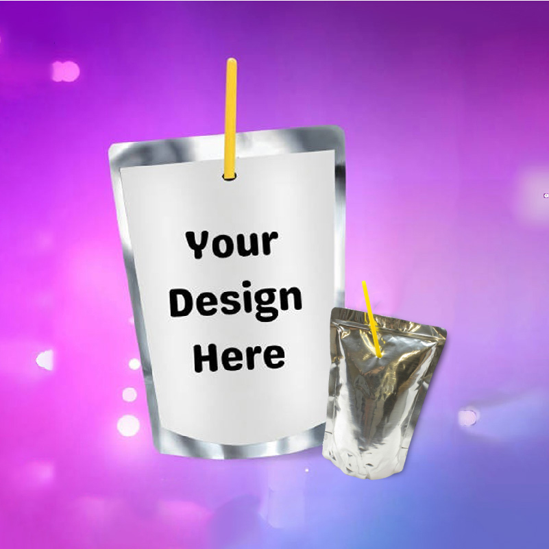Label Pouch Jus Kustom, Souven - Party Event Supplier ulasan dan harga