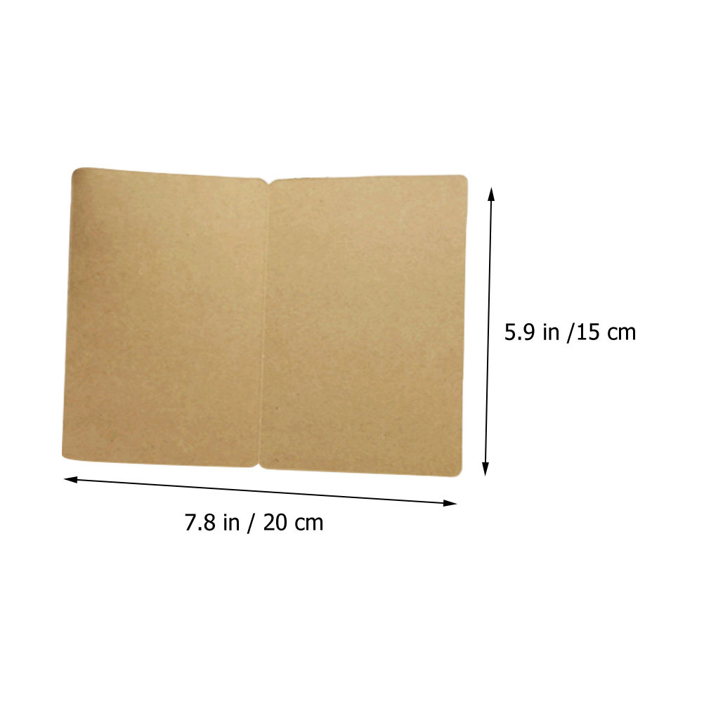 20Pcs Kartu Kosong Rustic Kert - Papercraft Supply Invitation ulasan dan harga
