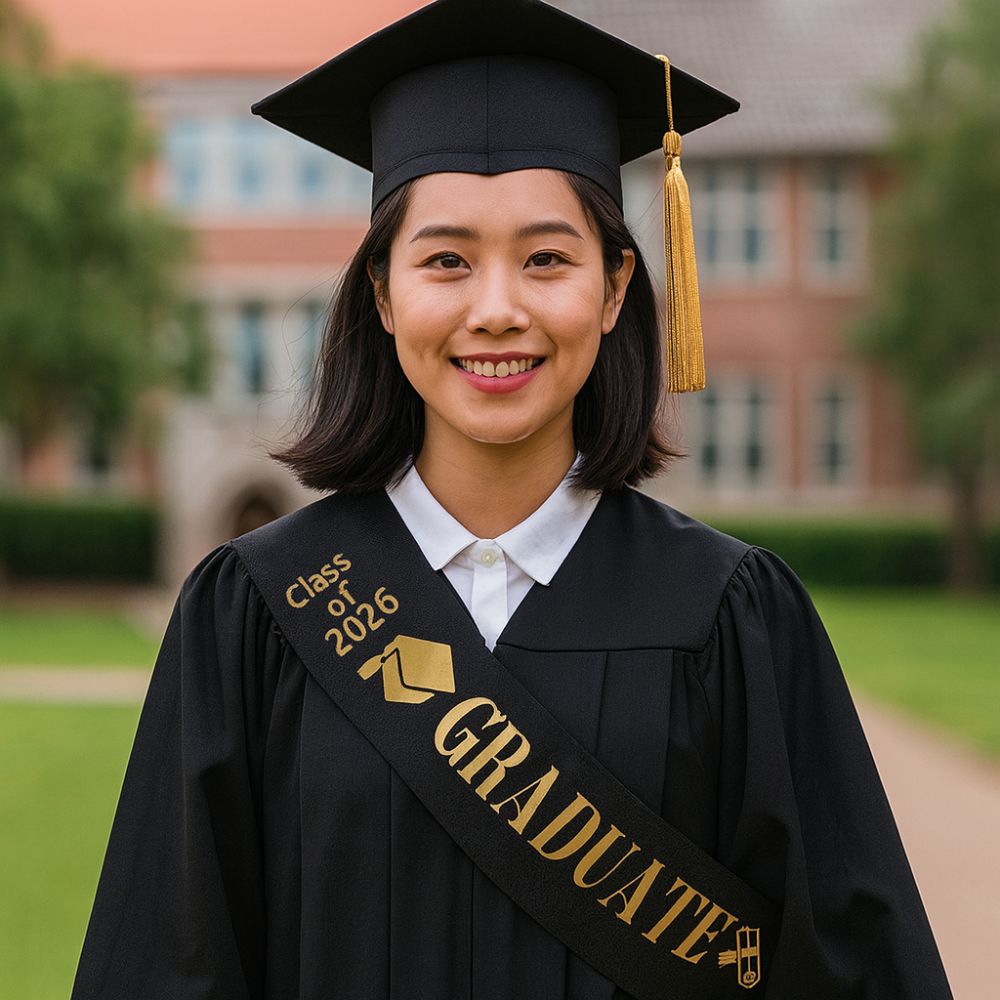 Selempang Wisuda Kelas 2026 20 - Birthday Sash Glitter ulasan dan harga