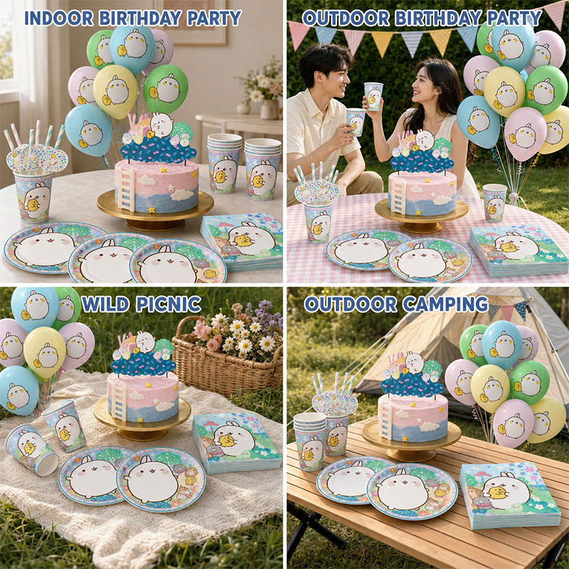 Perlengkapan Pesta Bertema Kar - Paper Straw Color ulasan dan harga