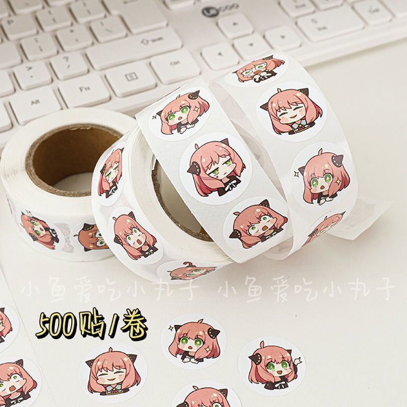 500PCS Stiker Spy Family Ania  - Event Supplies ulasan dan harga