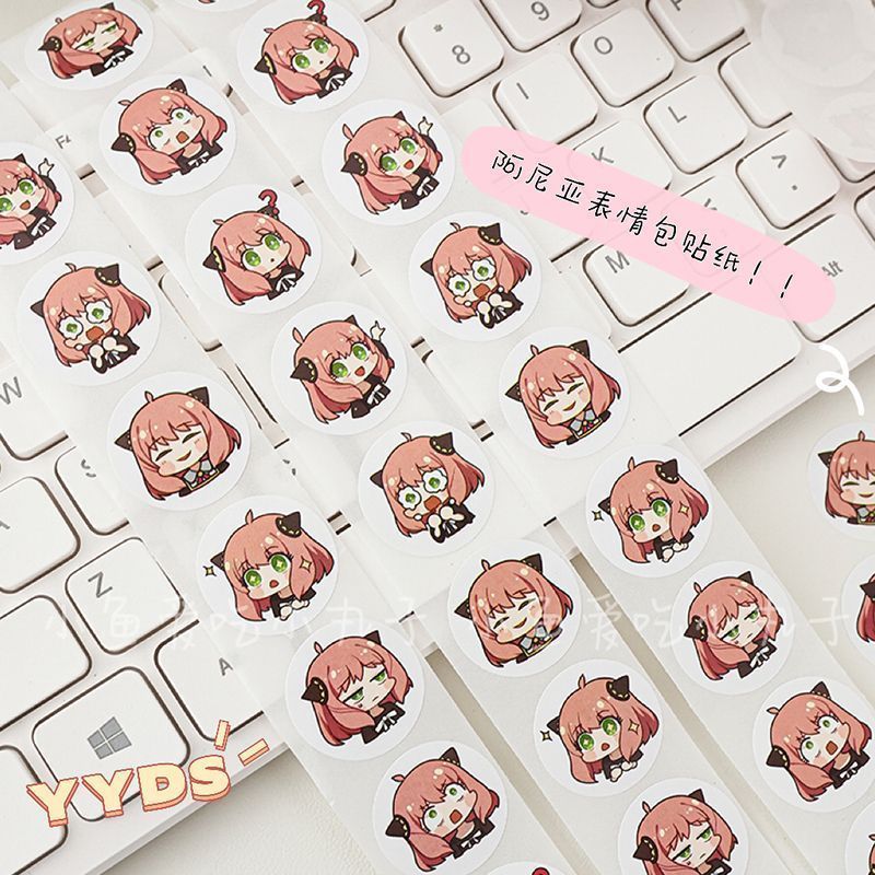 500PCS Stiker Spy Family Ania  - Event Supplies ulasan dan harga