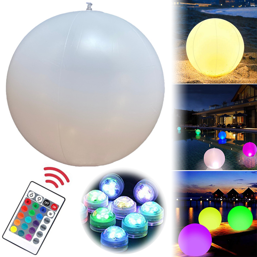 1-4 Buah Lampu Kolam Renang Me - Led Balloon Light ulasan dan harga