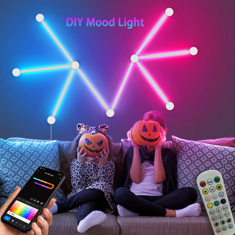 Lampu Dinding RGB Pintar, Lamp - Neon Sign Party ulasan dan harga