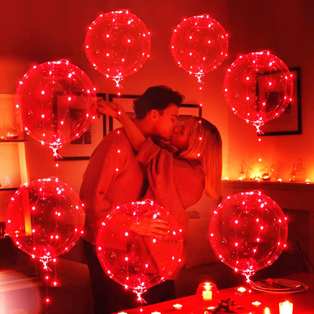 3 Set Balon Bobo Transparan LE - Led Balloon Light ulasan dan harga