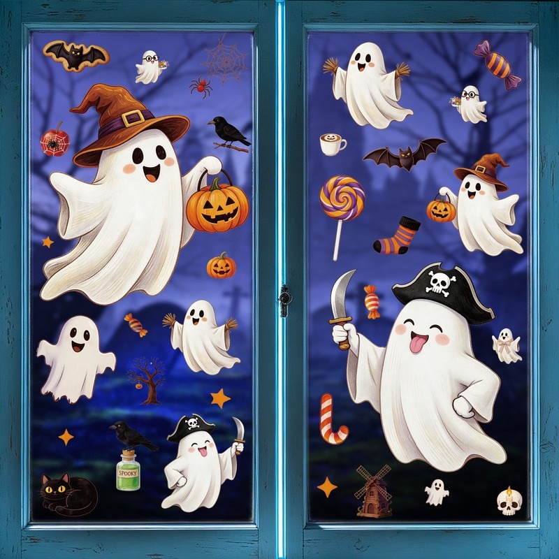 Stiker Halloween, Stiker Jende - Party Event Supply Store ulasan dan harga