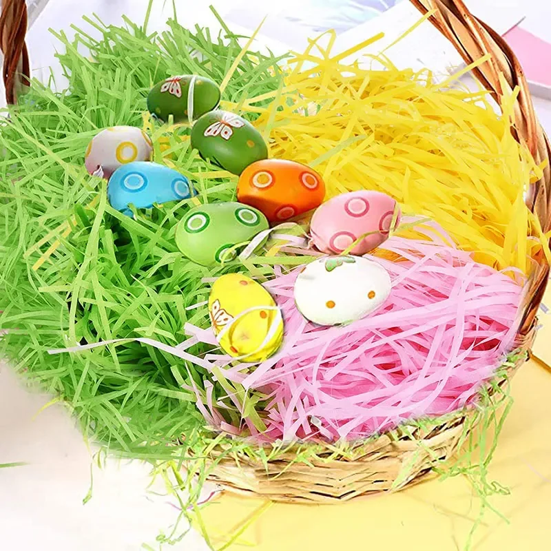 100g raffi warna-warni robek C - Paper Straw Color ulasan dan harga