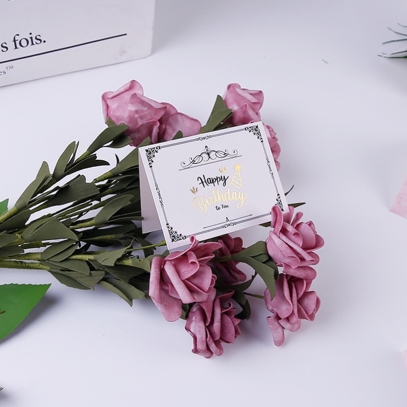 100pcs Kartu Ucapan Lipat Sela - Party Event Supplier ulasan dan harga