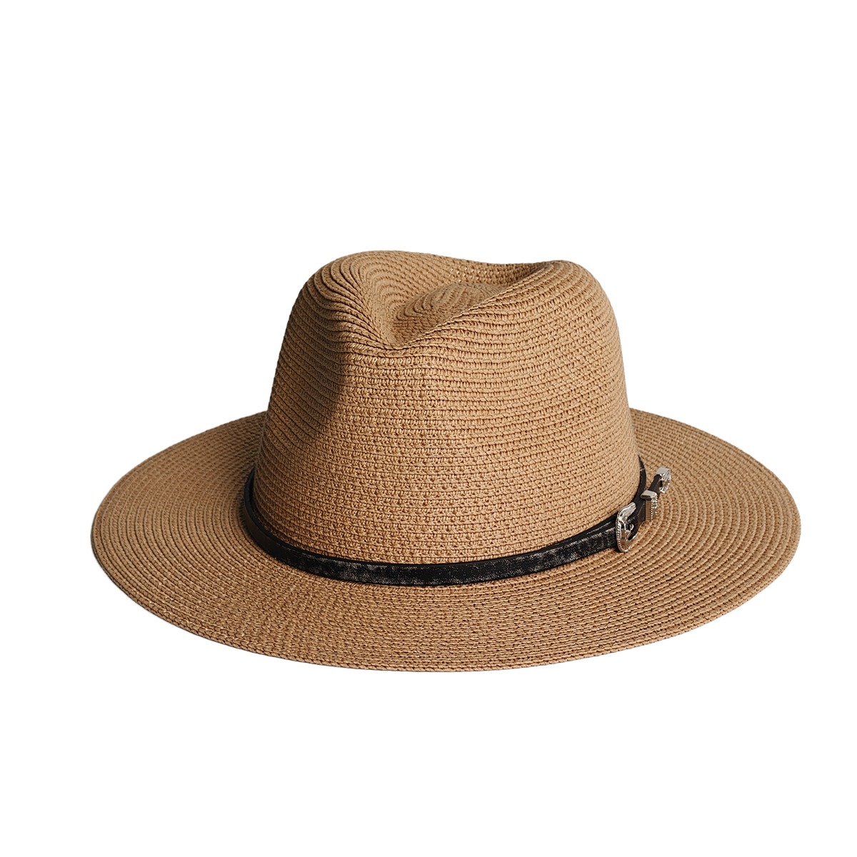Topi Panama Klasik Bertepi Leb - Paper Straw Color ulasan dan harga