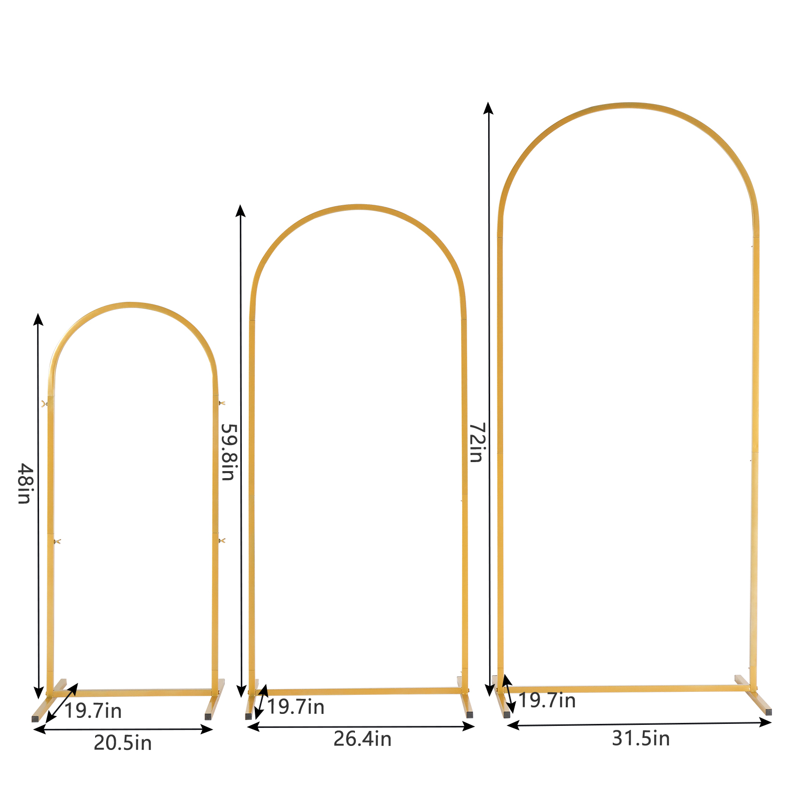 3 Paket Kit Lengkungan Logam E - Balloon Arch Kit ulasan dan harga