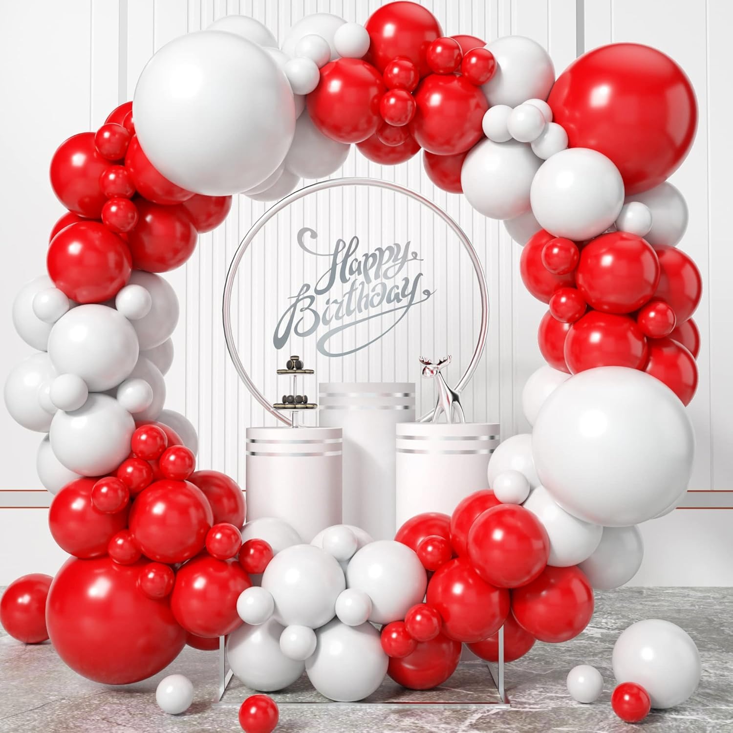 100 Buah Kit Lengkungan Karang - Balloon Arch Kit ulasan dan harga