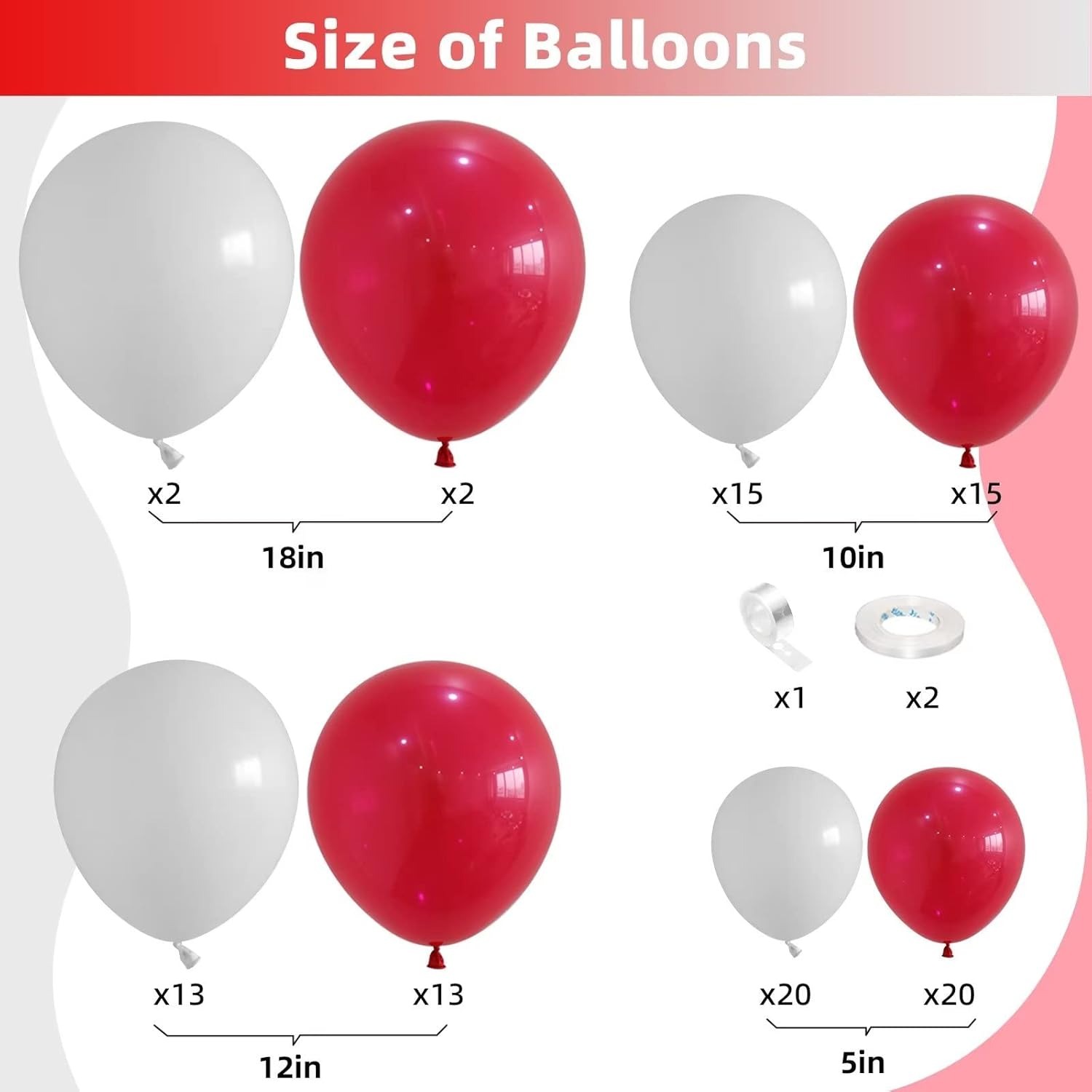 100 Buah Kit Lengkungan Karang - Balloon Arch Kit ulasan dan harga