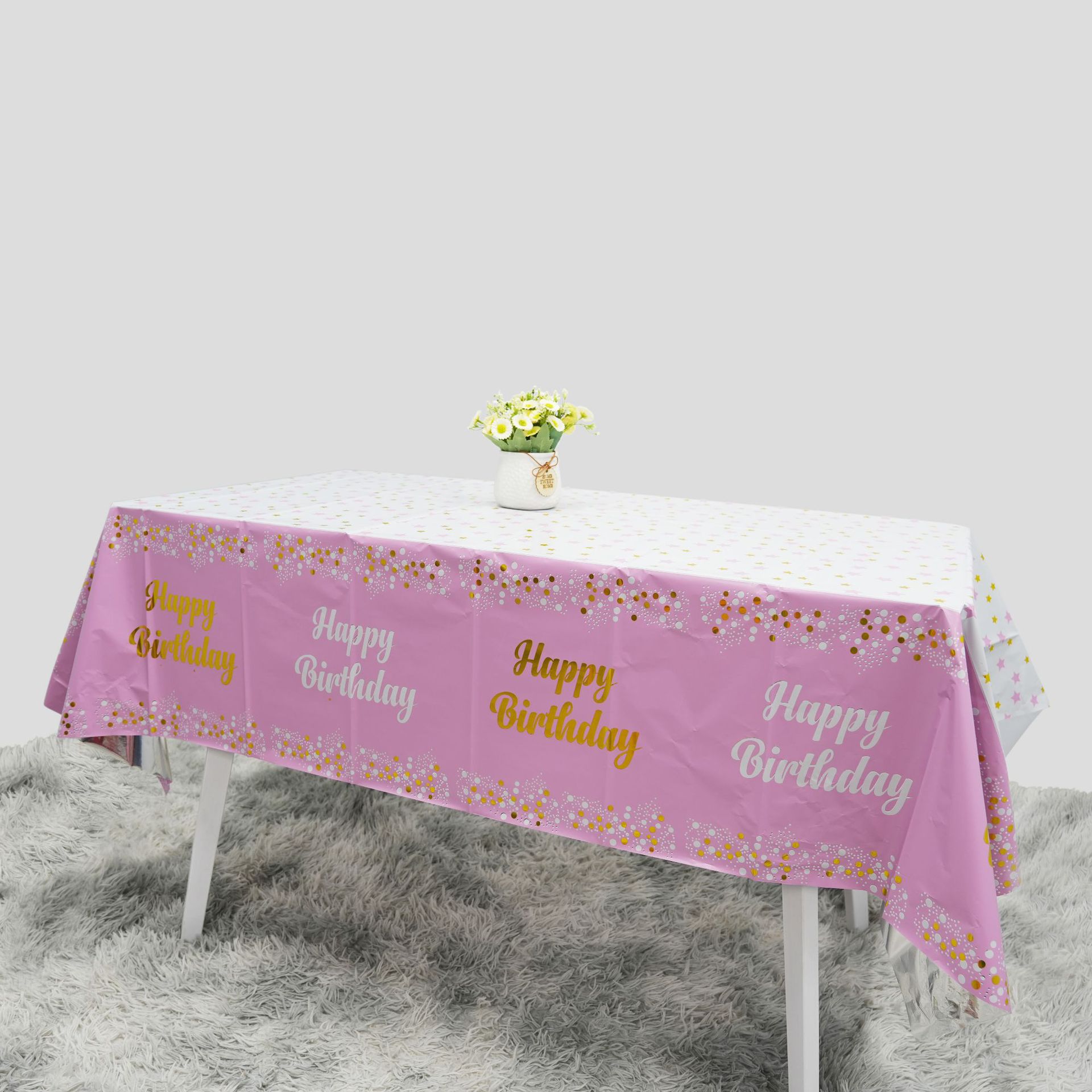 Taplak Meja Sekali Pakai Motif - Table Cloth Disposable ulasan dan harga