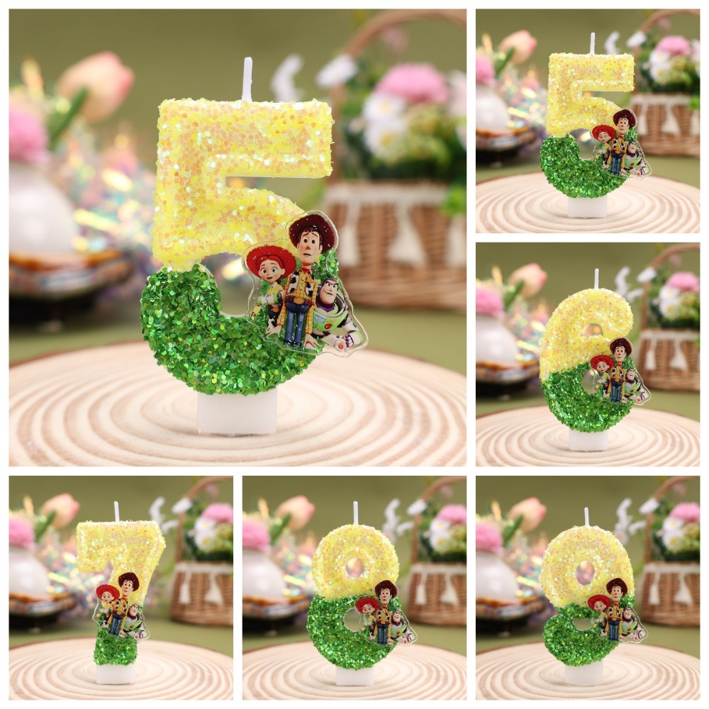 Lilin Digital Kartun T-O-Y Sto - Event Supplies ulasan dan harga