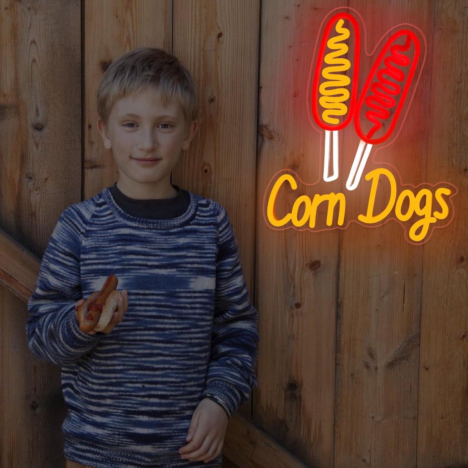 Lampu Neon LED Corn Dog USB ya - Neon Sign Party ulasan dan harga