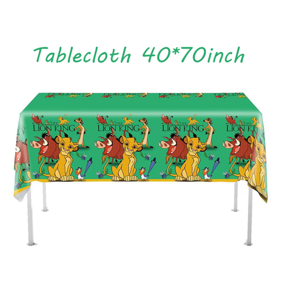 Simba taplak meja Lion King, t - Table Cloth Disposable ulasan dan harga